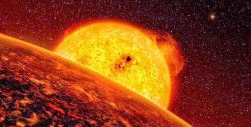 Planets Skimming A Stars Surface Found