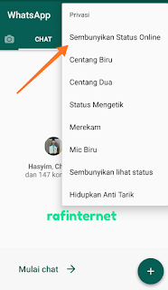 Cara agar whatsapp terakhir dilihat kemarin atau last seen palsu