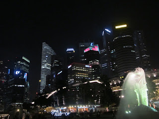 Singapore at night