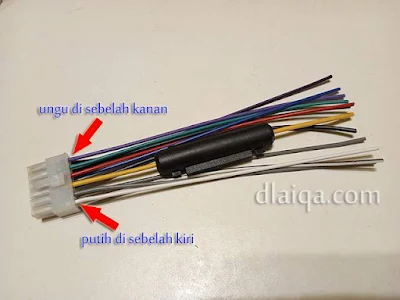 kondisi awal (posisi kabel)