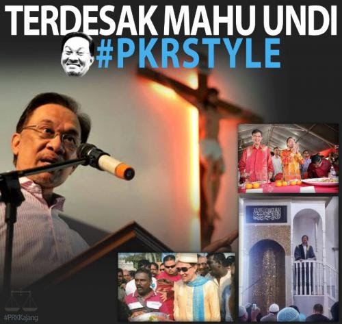 Prk Kajang Anwar Hanya Peralatkan Islam