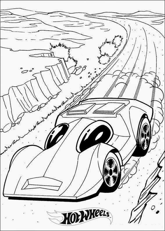 Hot Wheels Coloring Pages 80