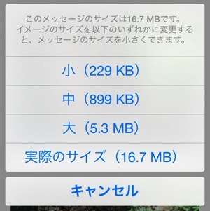 Ios 写真の中サイズはvgaで小サイズは使いものにならない事が判明 Apps Core