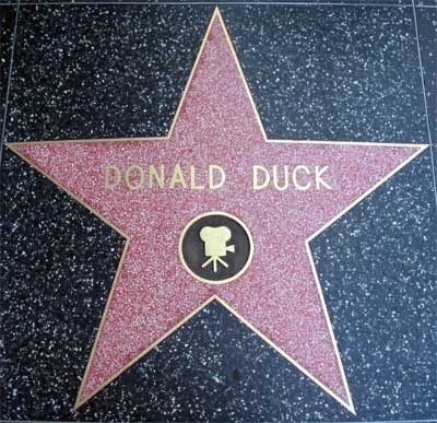  Walk Fame Hollywood on Donald Duck S Star On The Walk Of Fame Donald Duck 7882050 400 387 Jpg