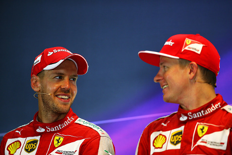 Vettel Ingin Raikkonen Jadi Rival Terkuatnya di 2016