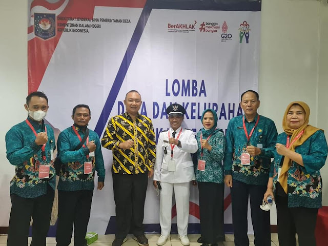 Desa Payak Kumang Masuk 5 Besar Calon Juara Desa Tingkat Regional III Kalimantan-Sulawesi