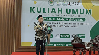 Gantikan Mahfud di Acara Kuliah Umum Universitas Bagu Lombok, Imam: Peran Santri Sangat Konkrit