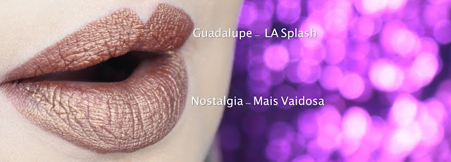 batom, metalizado, líquido,matte, mais vaidosa, vídeo, comparação, lançamento, fashion mimi, no carão com a mimi, novidade, metal lips, beleza, lábios, recebidos, swatches, vídeo