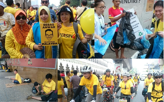 Foto Perhimpunan Bersih 4.0 Kuala Lumpur 2015