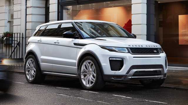 2017 Range Rover Evoque front