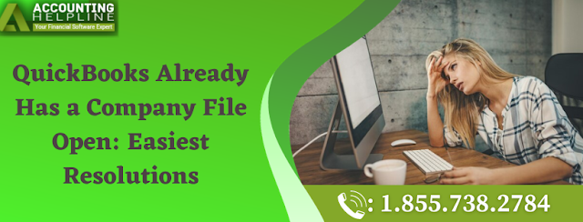 QuickBooks Already Has a Company File Open