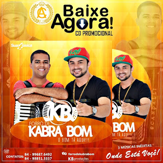 Forró de Kabra Bom CD Promocional Verão 2017