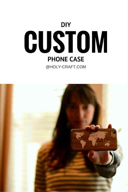 DIY custom phone case with vinyl and your Silhouette cameo
