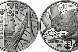 Slovakia 10 euros 2015 - Carpathian beech forest