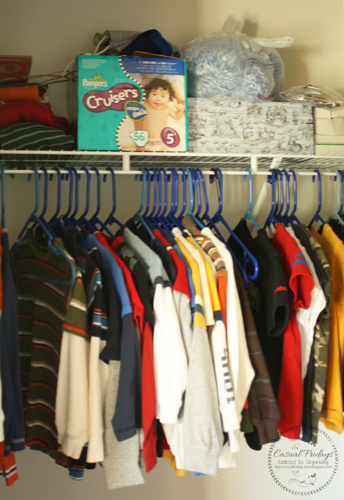 Casual Fridays: Organizing the Boys Closet - Preview