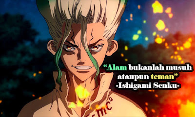 kata yang memiliki arti dan makna didalamnya dan kadang dengan kata 32 Kata-kata Mutiara Dalam Anime Dr. Stone