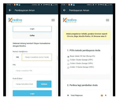 Cicilan Lazada tanpa kartu kredit