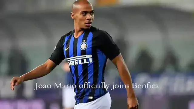 Joao Mario officially joins Benfica