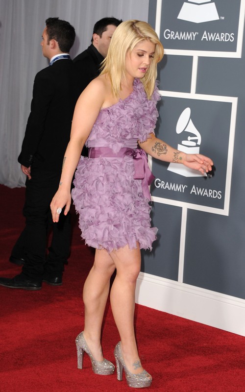 Kelly Osbourne's 2011 Grammy Arrival