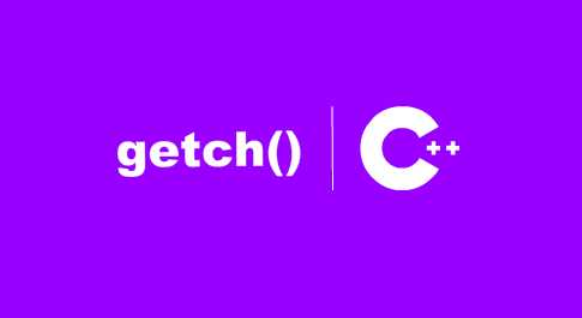 Purpose of getch() in C/C++