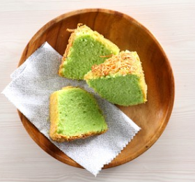 Resep Cake Pandan Keju