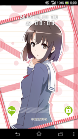 Lock Screen Saekano Kato Untuk Android