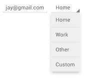 Android Custom Spinner Control - Figure 1