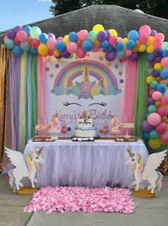 Decoración de Fiestas Infantiles con Unicornios