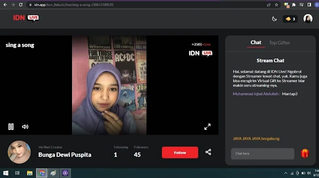 Live Streaming IDN App