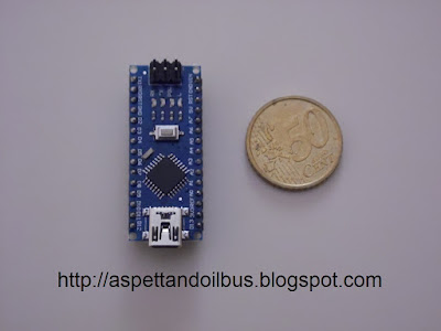   Fig. 7 - Modulo Arduino Nano V3.0 completo - foto di Paolo Luongo