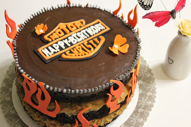 Harley-Davidson Chocolate Cake