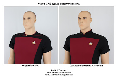 Star Trek TNG men's skant sewing pattern