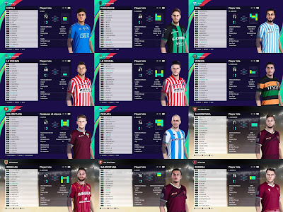 PES 2021 Facepack Serie B Vol 9