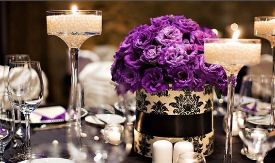 Carnations Wedding Centerpiece