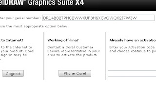 aktivasi keygen, corel draw