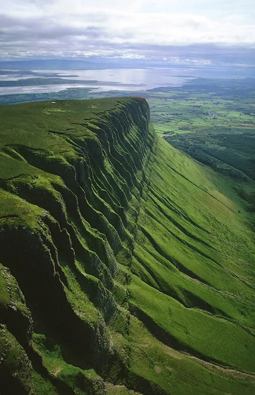 Benbulben mountain in County Sligo, Ireland