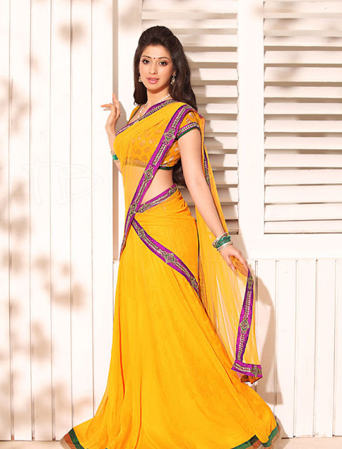 Laksmi Rai Cute Yellow Dress 1