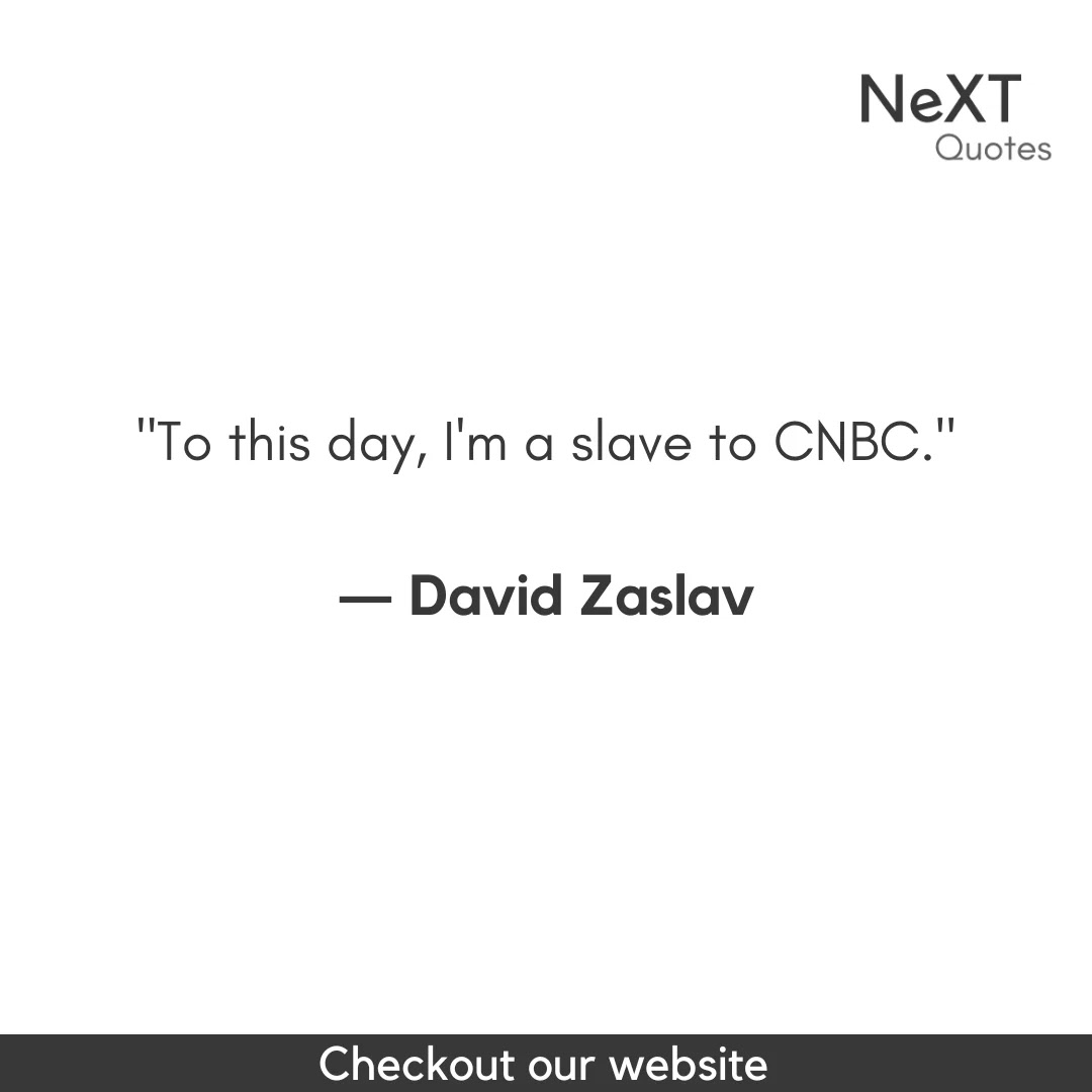David Zaslav Quotes