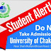Students Alert About University of Chakwal