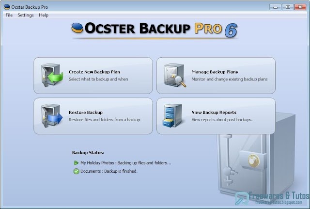 Offre promotionnelle : Ocster Backup Pro 6 gratuit !