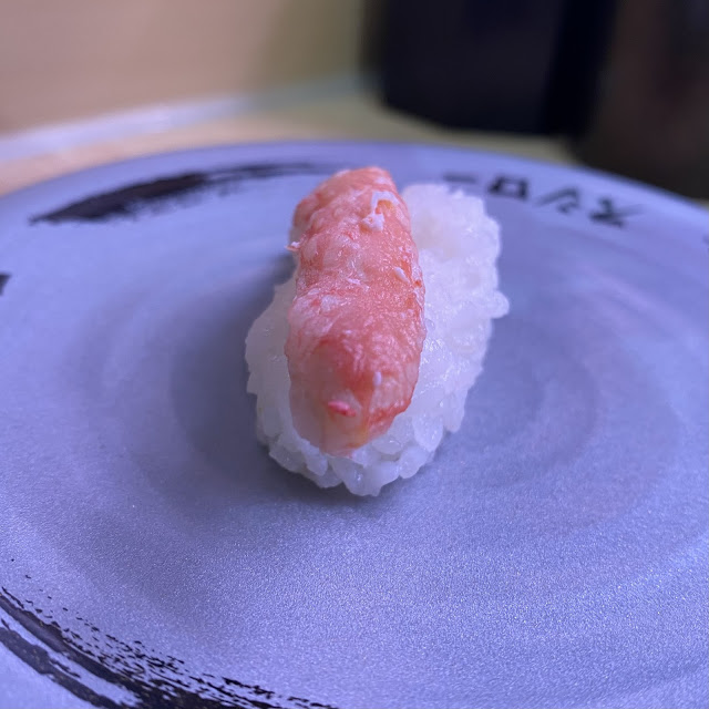 水煮松葉蟹壽司