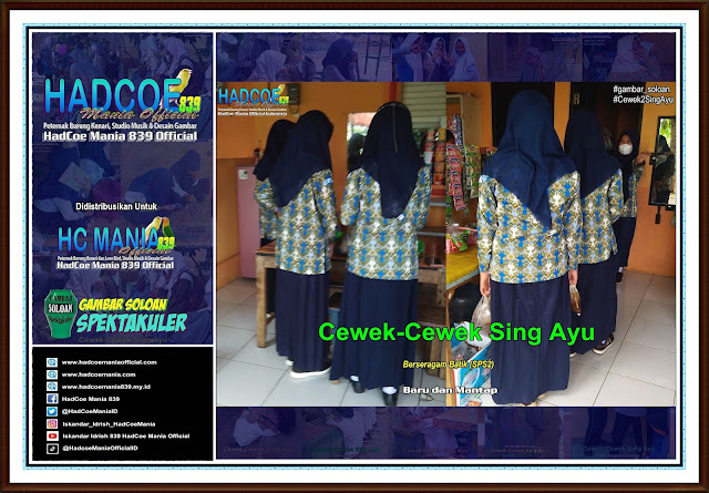 Gambar Soloan Spektakuler Terbaik - Gambar SMA Soloan Spektakuler Cover Batik (SPS2) - 28 B