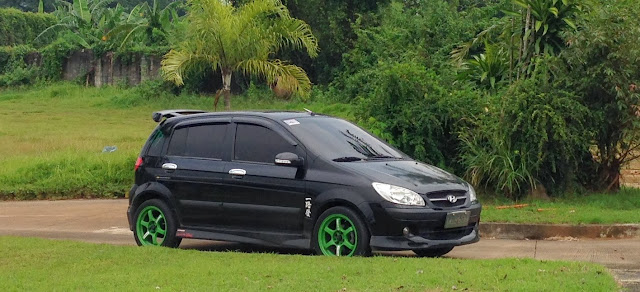 Hyundai Getz 2010 1.1, Hyundai Getz Black, Hyundai Getz Concept 1, Getz Green Mags, Hyundai Getz R16, Hyundai Getz black Green, Hyundai Getz Customize, Modified Hyundai Getz, Hyundai Getz Bodykits