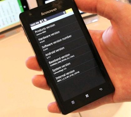 lenovo k800 - harga - spesifikasi