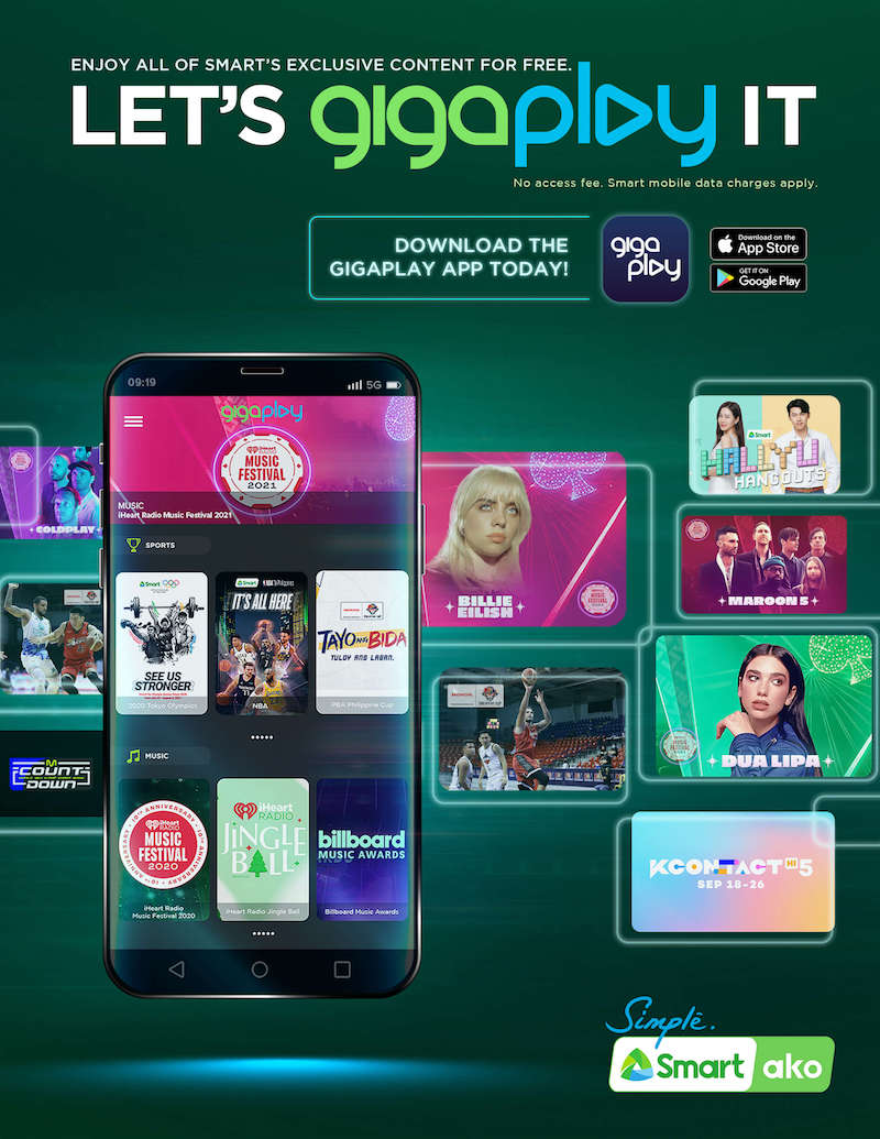 Smart subscribers can now watch exclusive, FREE content on GigaPlay app