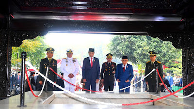 Peringatan Hari Kesaktian Pancasila 2023,  Presiden Jokowi Pimpin Upacara di Lubang Buaya