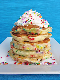 birthday cake pancakes