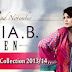 Maria B Linen Collection 2013/2014 | Latest Autumn/Winter Linen Suits By Maria B. | Linen Suits