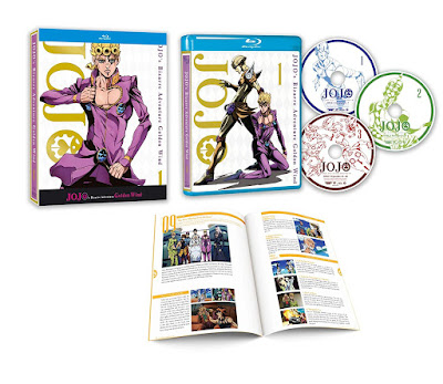 Jojos Bizarre Adventure Golden Wind Part 1 Bluray Box Set