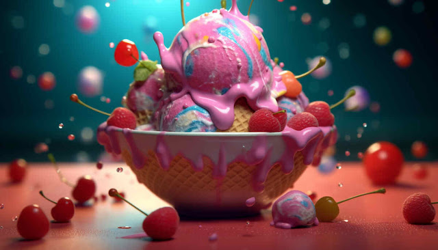 Bubblegum Ice Cream